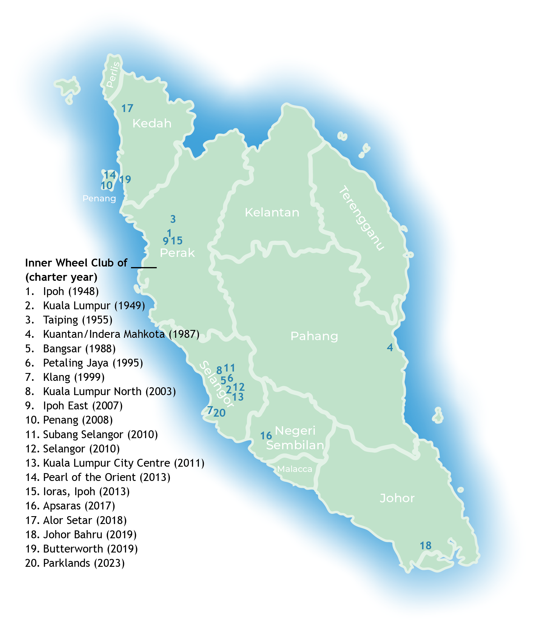 Map of District 330, West Malaysia. Map of District 330, West Malaysia.