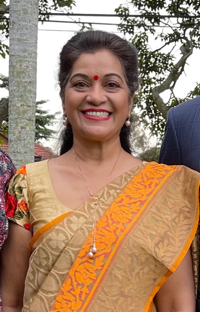 Mrs Shanti Menon, District Chairman 2020-2021. February 2021 Message.
