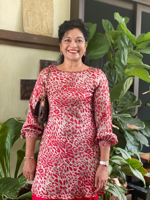 Mrs Shanti Menon, District Chairman 2020-2021. May 2021 Message.